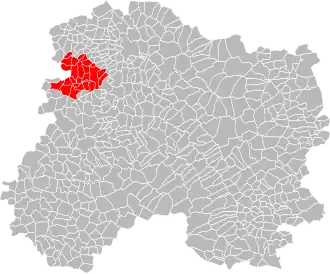 Localisation de Communauté de communes Ardre et Châtillonais