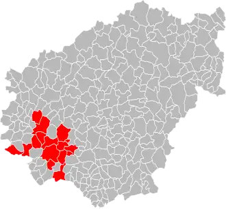 Localisation de Communauté d'agglomération de Brive