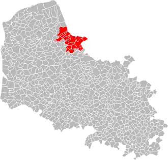 Localisation de Communauté d’agglomération de Saint-Omer