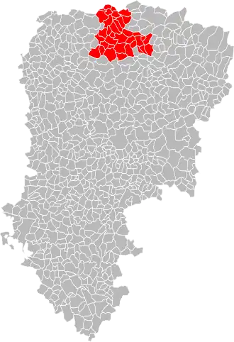 Localisation de Communauté de communes Thiérache Sambre et Oise