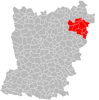 Localisation de Communauté de communes de Villaines-la-Juhel