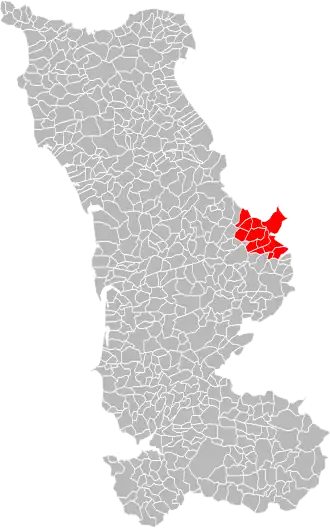 Localisation de Communauté de communes de l'Elle