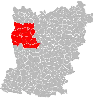 Localisation de Communauté de communes de l'Ernée