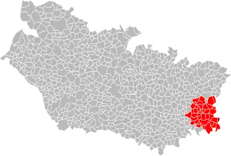 Localisation de Communauté de communes de l'Est de la Somme