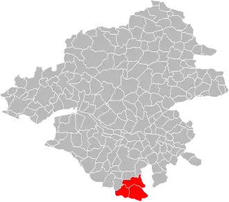 Localisation de Communauté de communes de la Loire-Atlantique méridionale