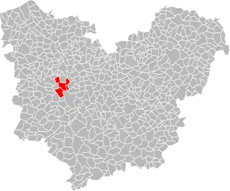 Localisation de Communauté de communes de la Risle-Charentonne