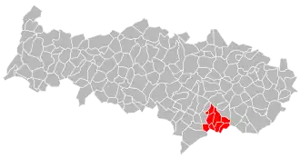 Localisation de Communauté d'agglomérationde la vallée de Montmorency