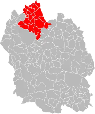 Localisation de Communauté de communes des Terres d'Apcher-Margeride-Aubrac