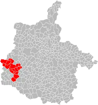 Localisation de Communauté de communes des Plaines du Porcien