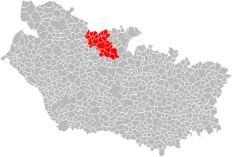 Localisation de Communauté de communesdu Bernavillois