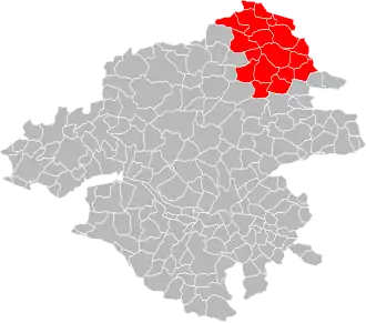 Localisation de Communauté de communes du Castelbriantais