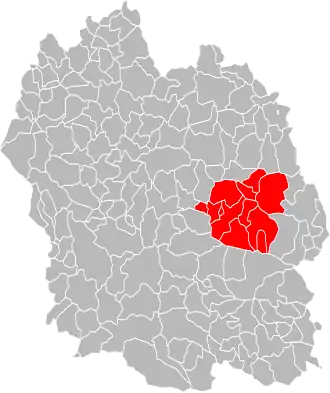 Localisation de Communauté de communes du Goulet-Mont Lozère