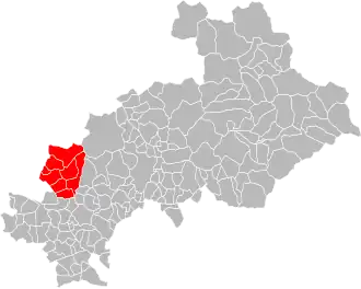 Localisation de Communauté de communes du Haut Buëch