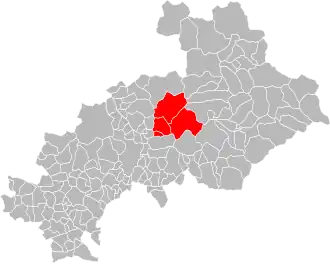 Localisation de Communauté de communes du Haut Champsaur
