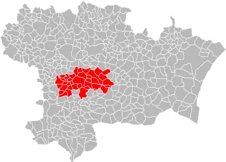 Localisation de Communauté de communes du Limouxin et du Saint Hilairois