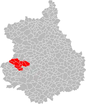 Localisation de Communauté de communes du Perche thironnais