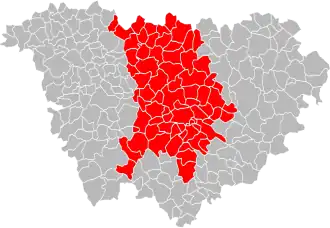 Localisation de Communauté d'agglomération du Puy-en-Velay