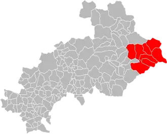 Localisation de Communauté de communes du Queyras
