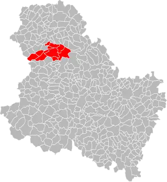 Localisation de Communauté de communes du Villeneuvien