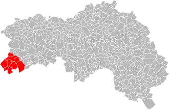 Localisation de Communauté de communes du Bocage de Passais-la-Conception