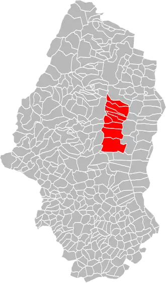 Localisation de Communauté de communes du Centre Haut-Rhin