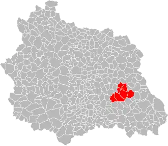 Localisation de Communauté de communes du Pays de Cunlhat