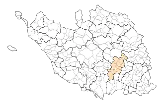 Localisation de Pays-de-Sainte-Hermine