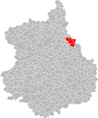 Localisation de Communauté de communes du Val Drouette
