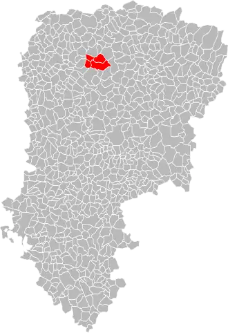 Localisation de Communauté de communesdu Val d'Origny