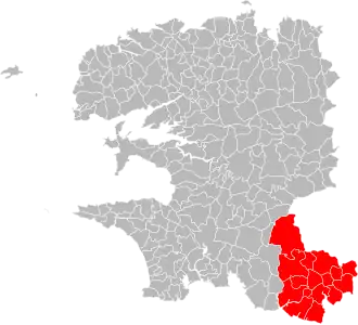 Localisation de Quimperlé Communauté
