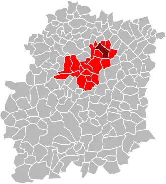 Localisation de Cœur d’Essonne Agglomération