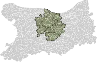 Localisation de Pays de Caen