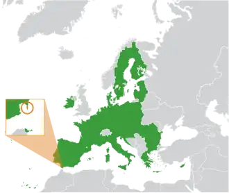 Gibraltar et Union européenne