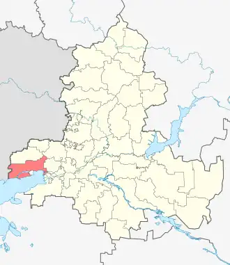 Localisation de Raïon municipal de Neklinovka