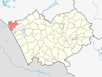 Localisation de District de Bourla