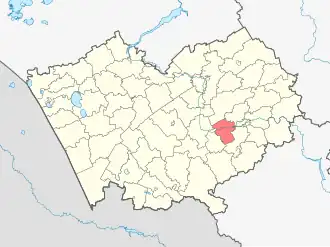 Localisation de Raïon de Bystry Isstok