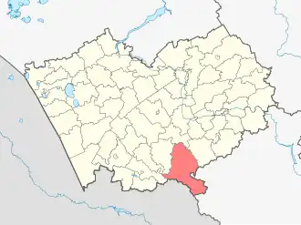 Localisation de Raïon de la Tcharych