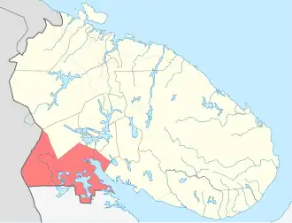 Localisation de Raïon de Kandalakcha