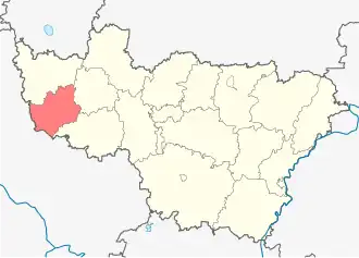 Localisation de Raïon de Kirjatch