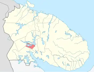 Localisation de Okroug municipal de Poliarnye Zori