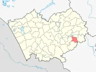 Localisation de Raïon de Sovetskoïe