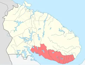 Localisation de Raïon municipal de Ter