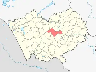 Localisation de Raïon de Toptchikha