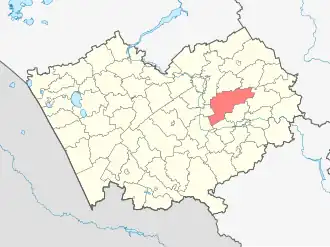 Localisation de Raïon de Troïtskoïe