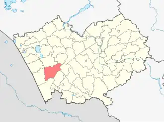 Localisation de Raïon de Voltchikha