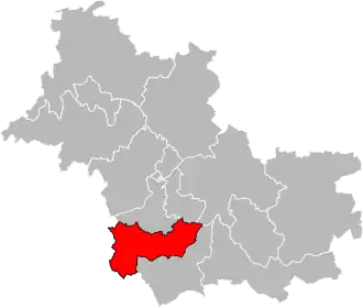 Canton de Montrichard Val de Cher