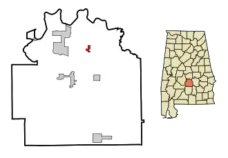 Localisation de Lowndesboro