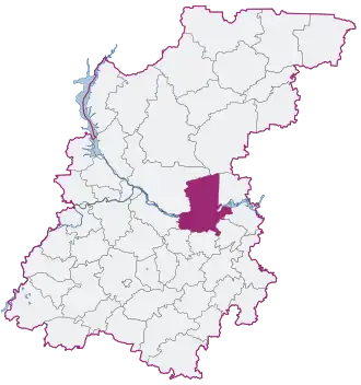 Localisation de Raïon de Lyskovo