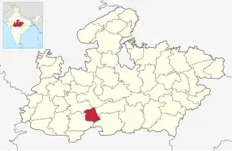 Localisation de District de Harda