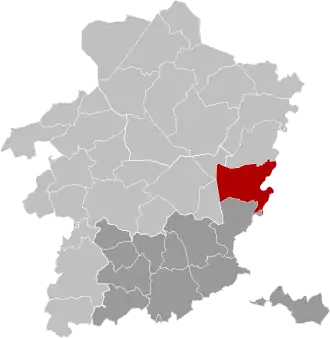 Localisation de Maasmechelen